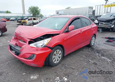 2015 Hyundai Accent Gls z USA, uszkodzony, nr VIN KMHCT4AE4FU914027